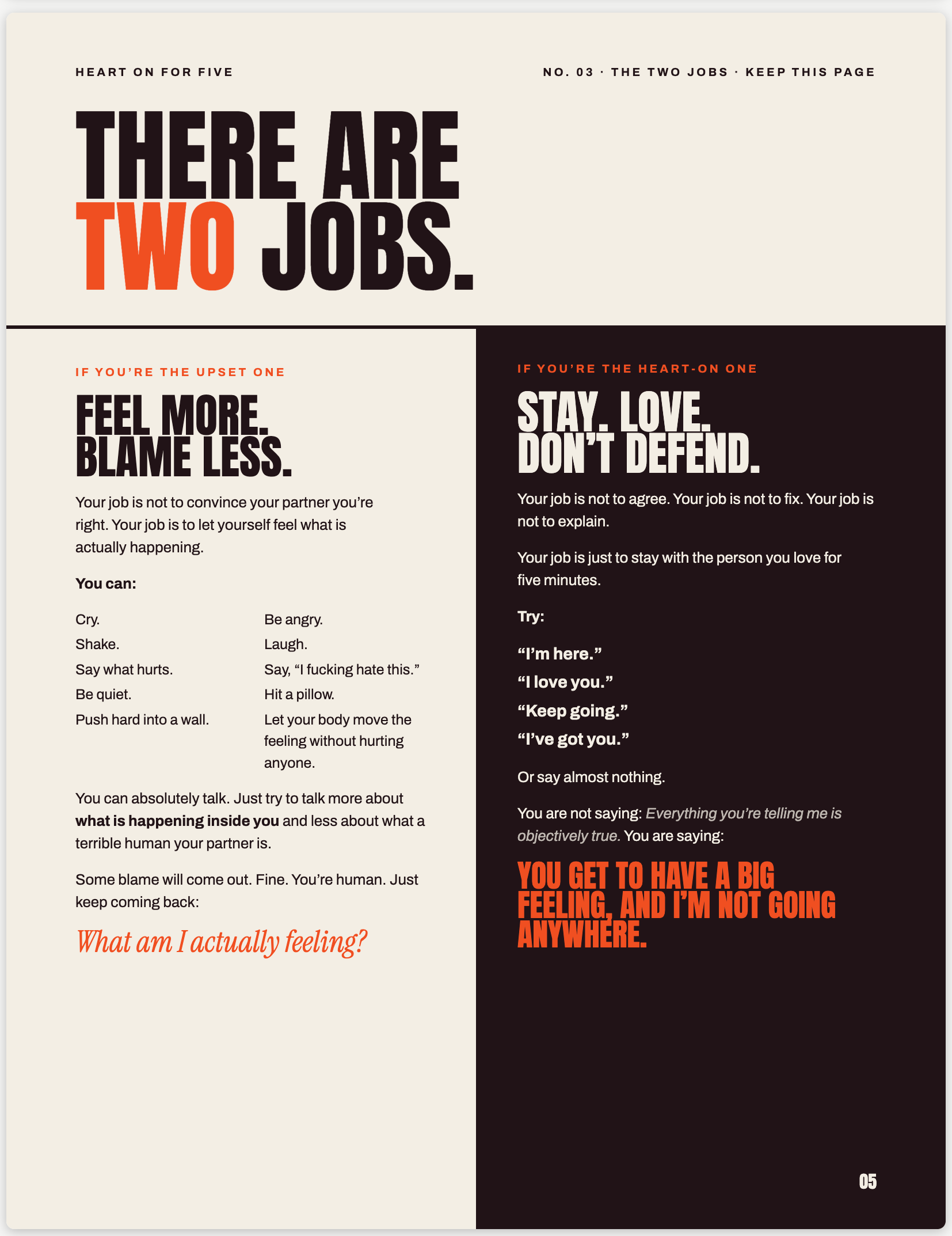Inside the guide: there are two jobs