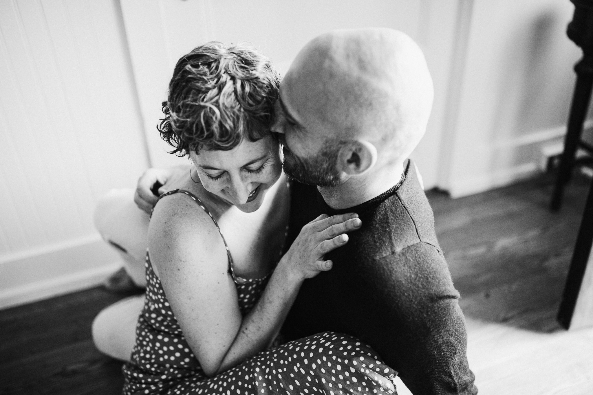 Julia and Ilya in a quiet moment